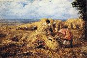 John linnell The Harvest Cradle oil on canvas